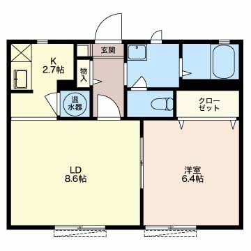 1階の間取り図