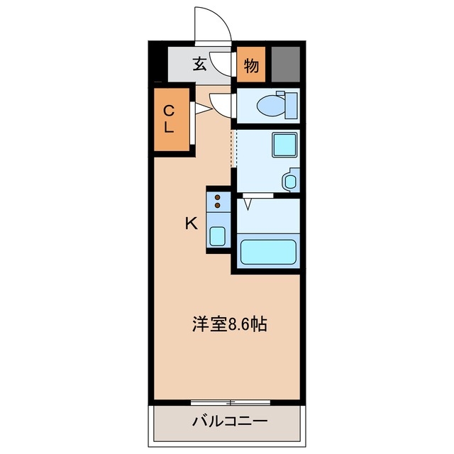 1階の間取り図