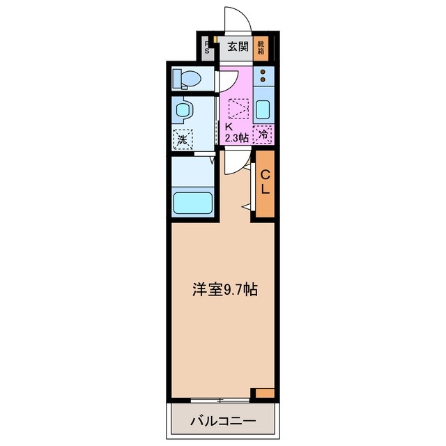 1階の間取り図