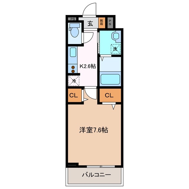 3階の間取り図
