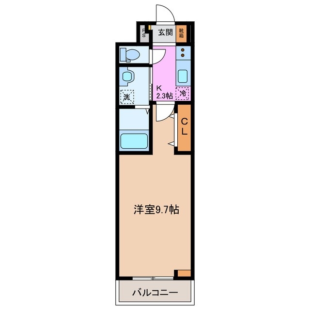 3階の間取り図