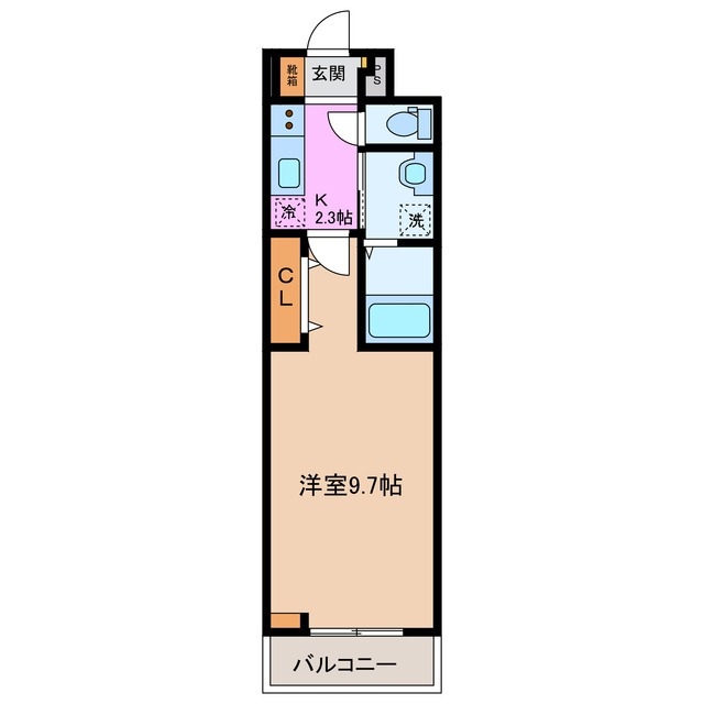 3階の間取り図
