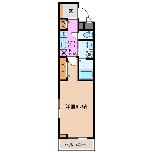 1階の間取り図