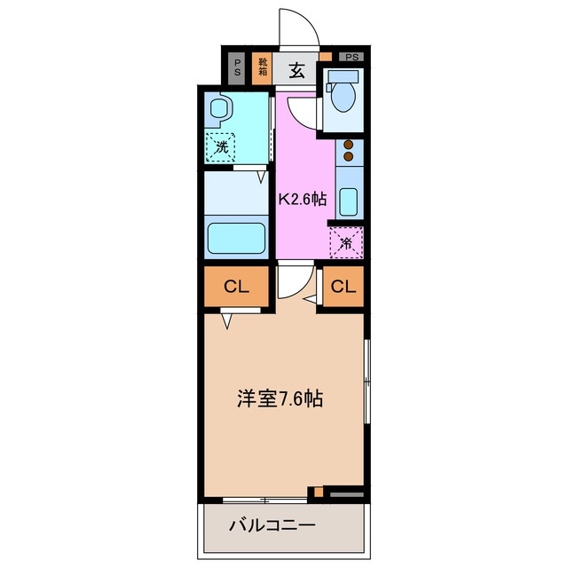 3階の間取り図