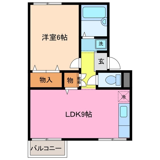 1階の間取り図