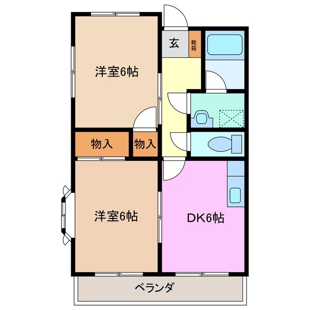 3階の間取り図