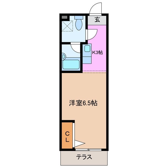1階の間取り図
