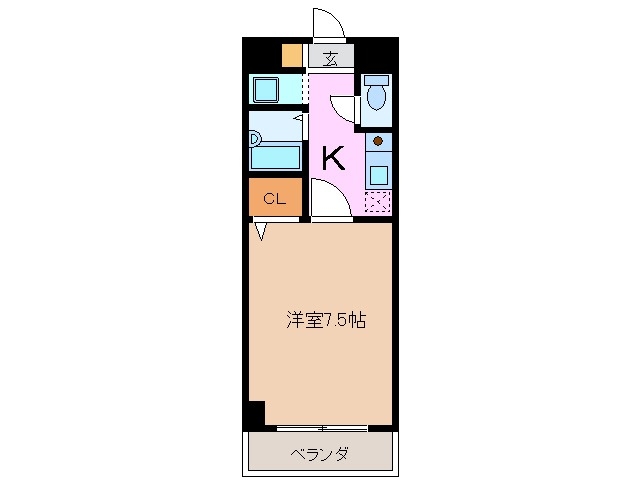 1階の間取り図