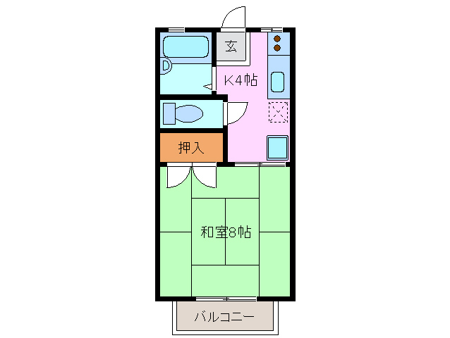 1階の間取り図