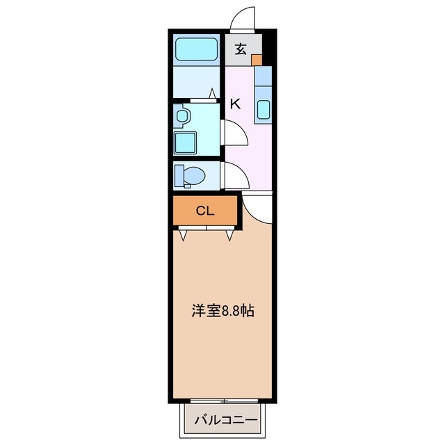 1階の間取り図