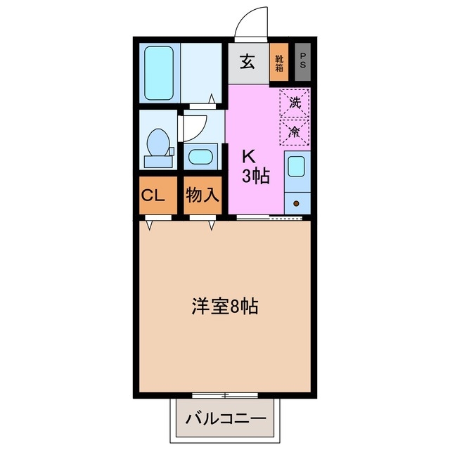 1階の間取り図
