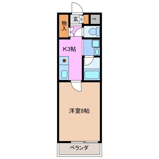 3階の間取り図