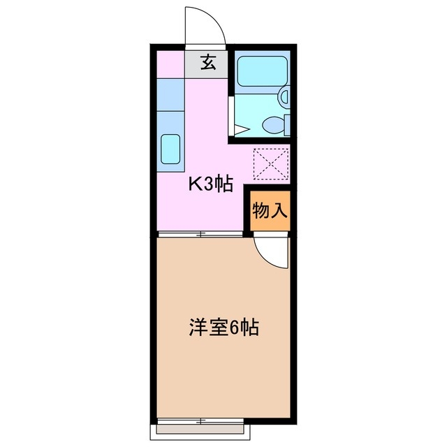 1階の間取り図
