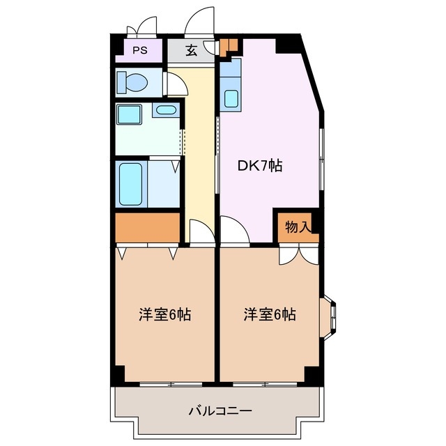 3階の間取り図