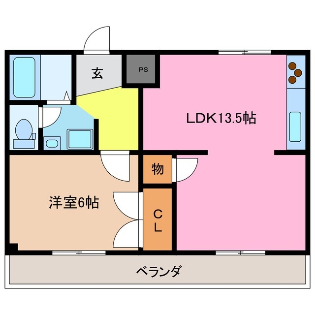 3階の間取り図