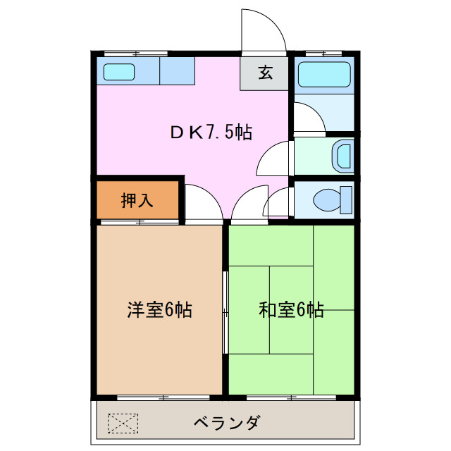 3階の間取り図