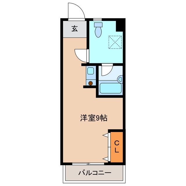 2階の間取り図
