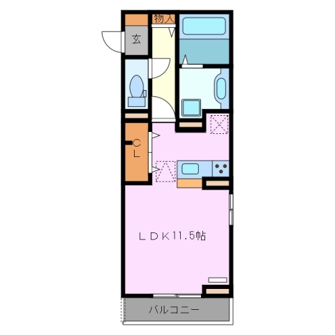 3階の間取り図