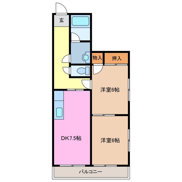 3階の間取り図