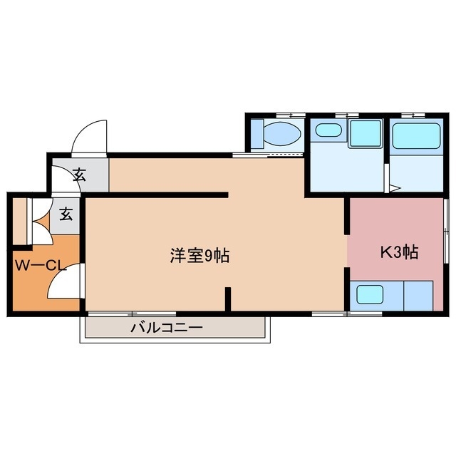 3階の間取り図