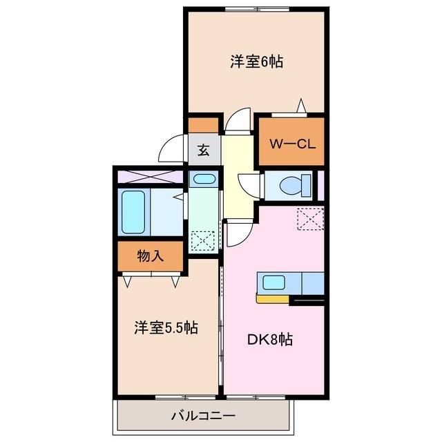 3階の間取り図