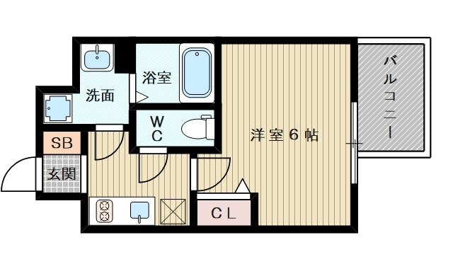 １Ｋのお部屋です