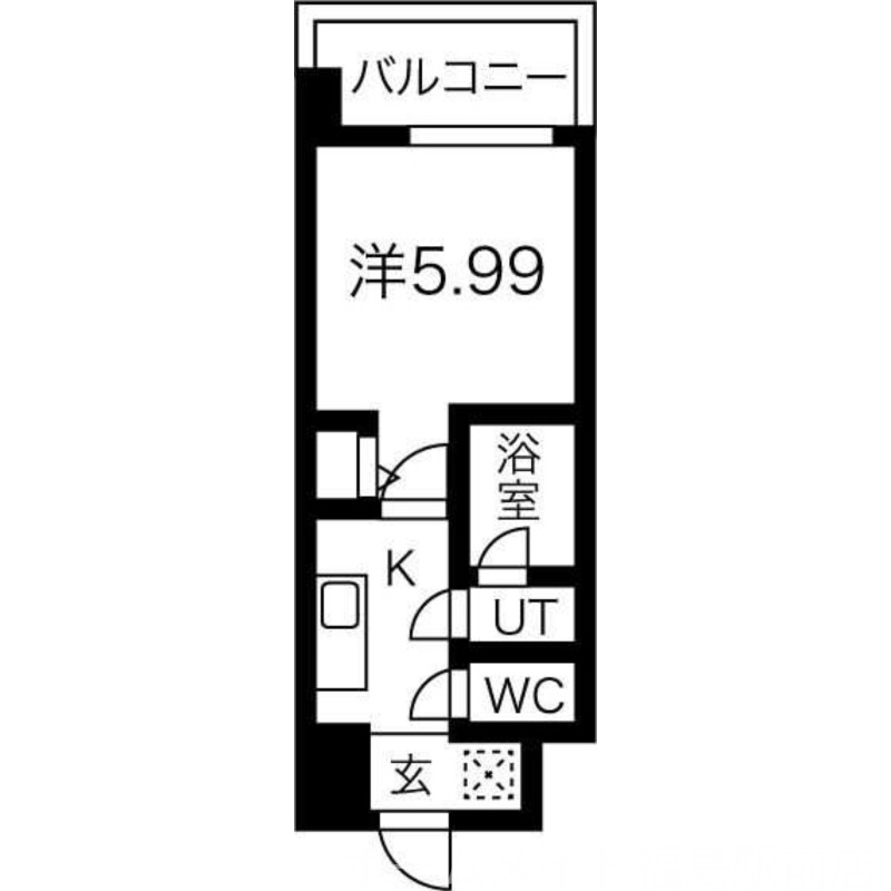 5階の間取り図