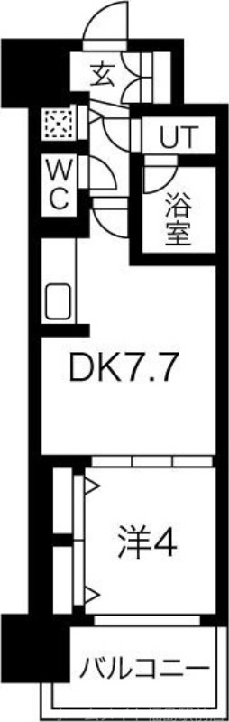 7階の間取り図
