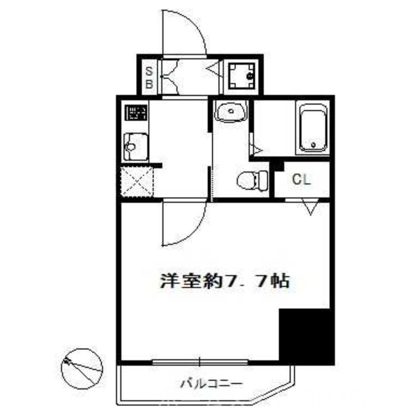 5階の間取り図