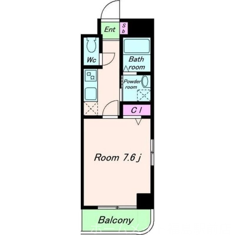 5階の間取り図