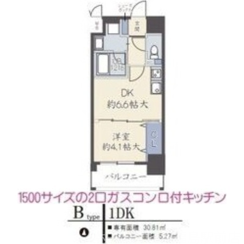 7階の間取り図