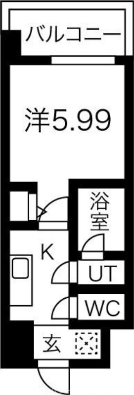 3階の間取り図