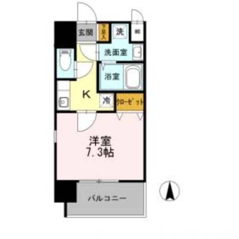 2階の間取り図