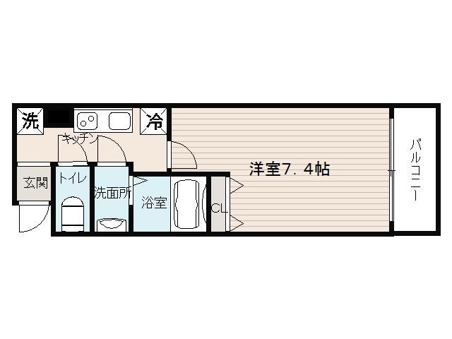 5階の間取り図