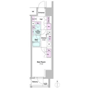 14階の間取り図