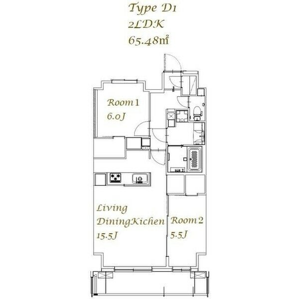 13階の間取り図