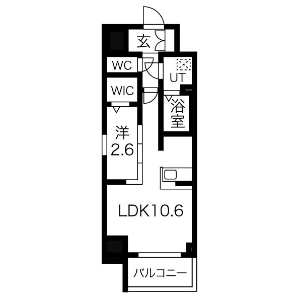 3階の間取り図