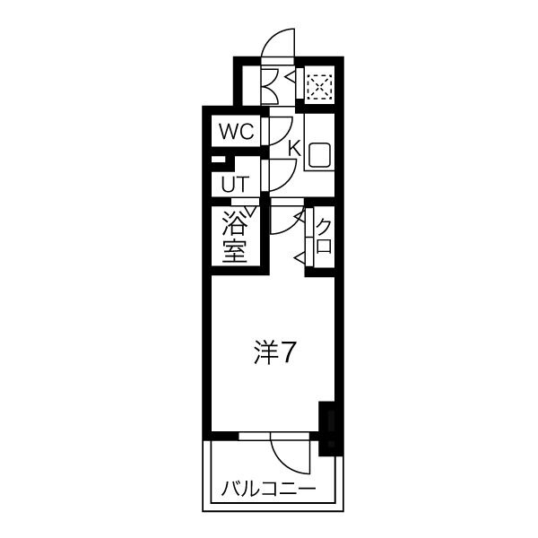 2階の間取り図