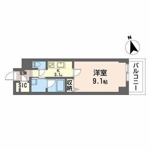 3階の間取り図