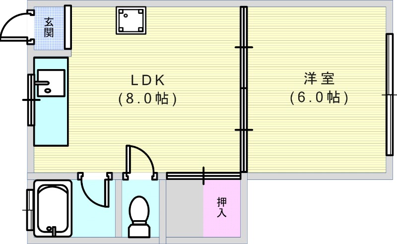 3階の間取り図