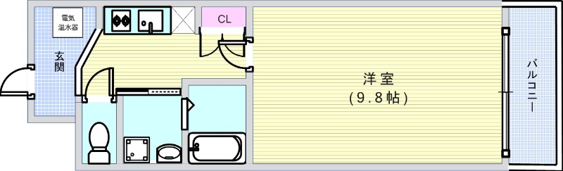 5階の間取り図