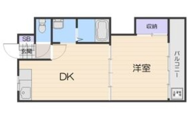 5階の間取り図