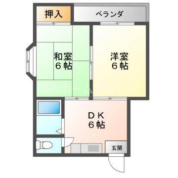 4階の間取り図