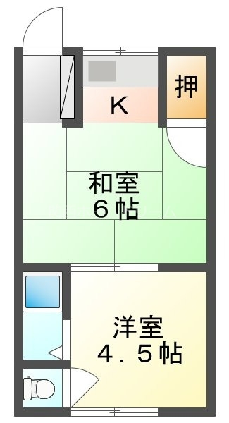 3階の間取り図