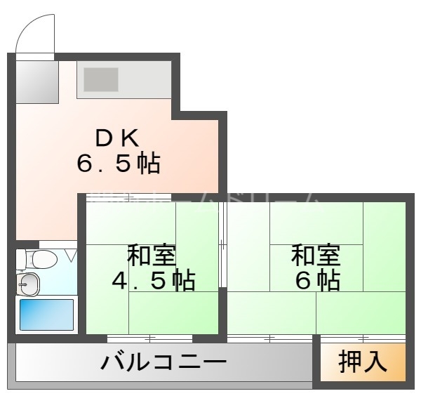 3階の間取り図