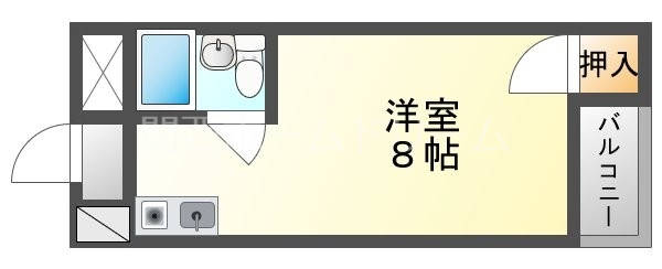 2階の間取り図