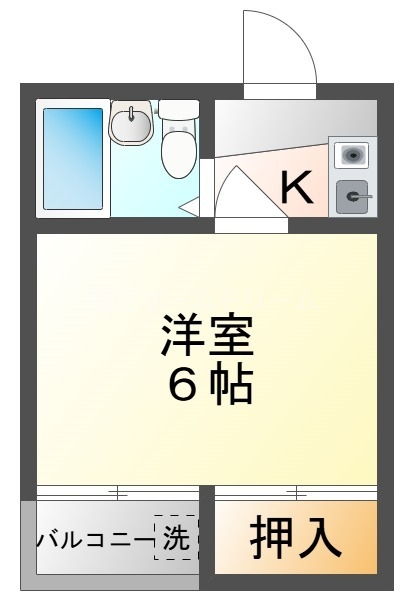 3階の間取り図