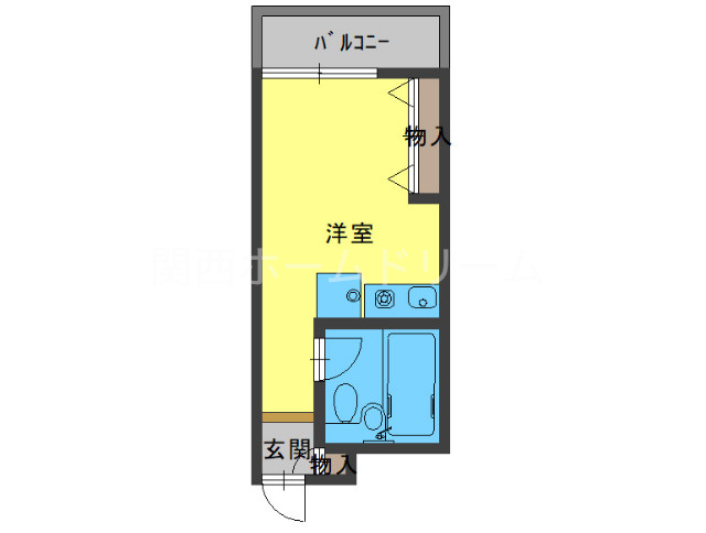 4階の間取り図