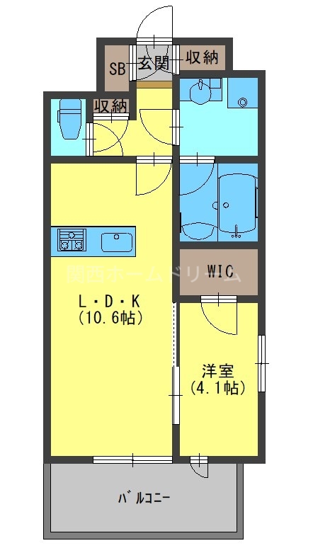 7階の間取り図