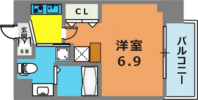 10階の間取り図